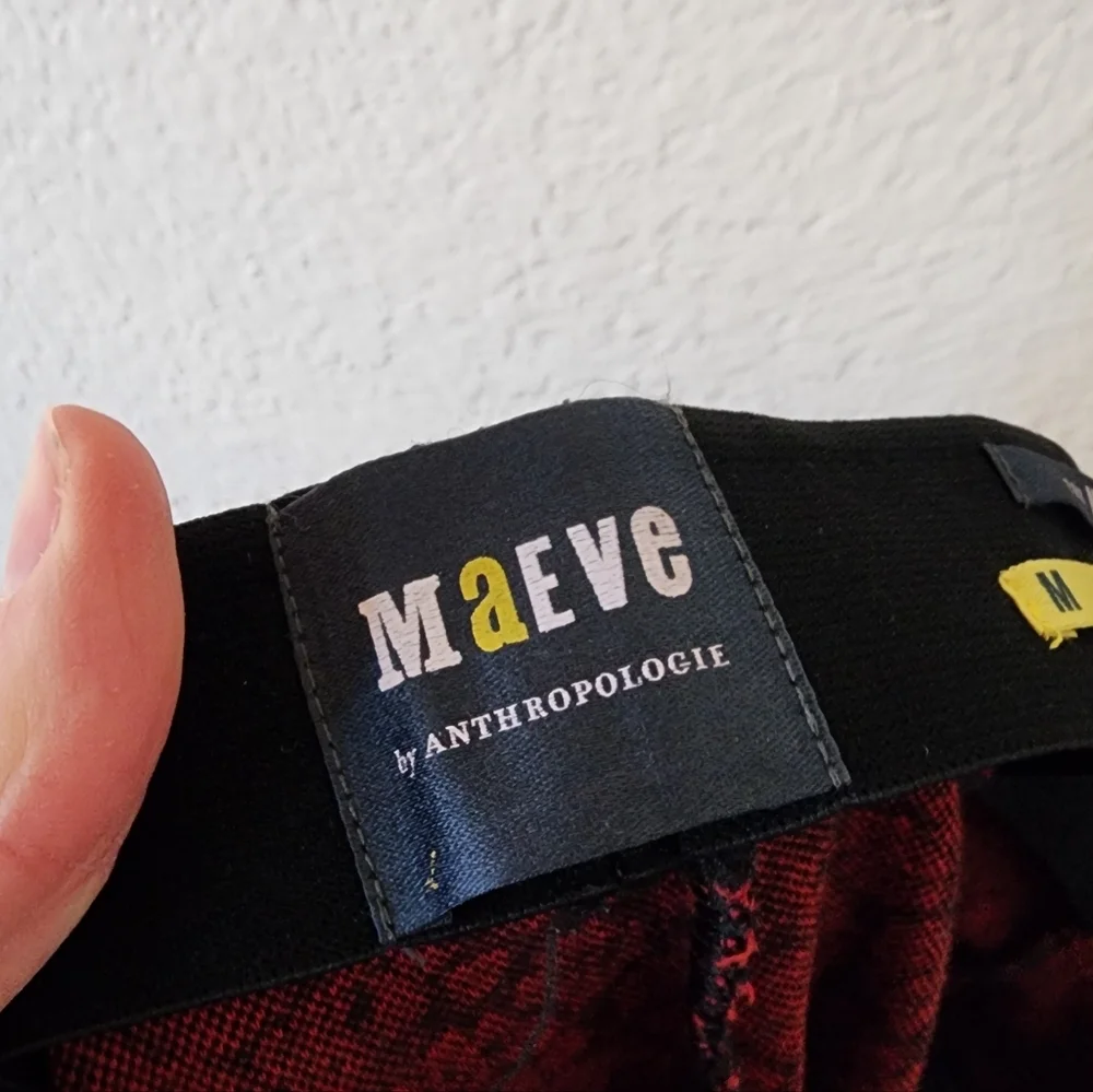 Anthropologie Maeve The Margot Floral Kick-flare Cropped Trouser Pants M - Picture 5 of 5